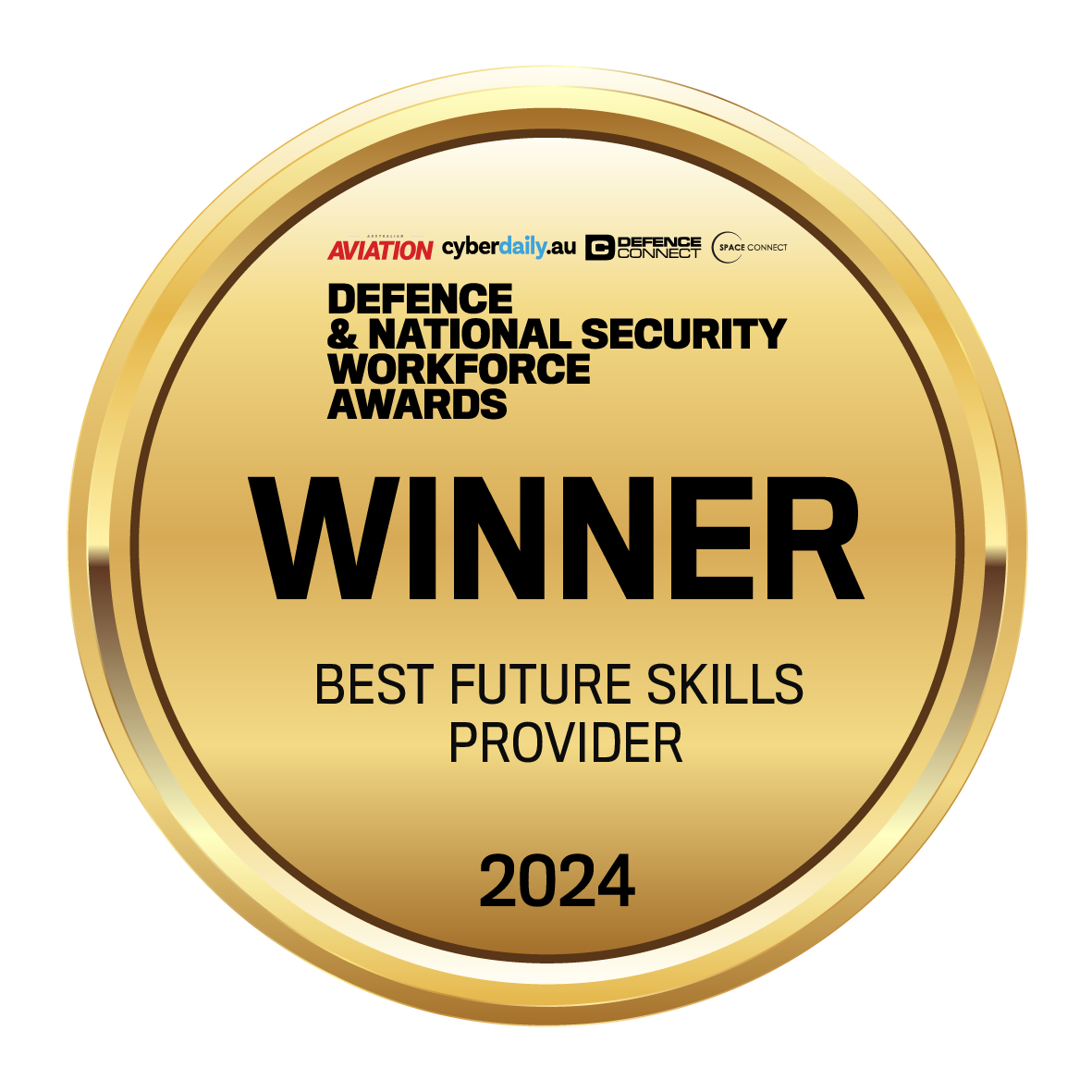 Defence & National Security Workforce Awards Winner - Best Future Skills Provider 2024