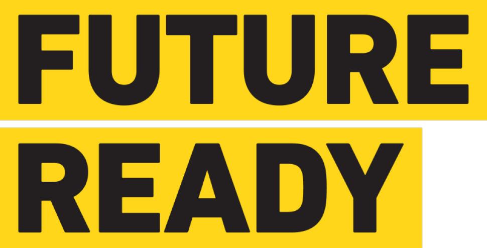 Get ready for the future. Значок Future ready.